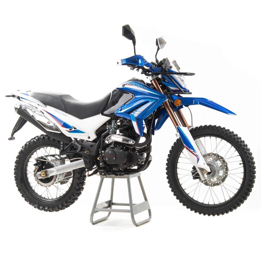 00000013334. Мотоцикл Motoland XR250 ENDURO (172FMM-5/PR250) синий