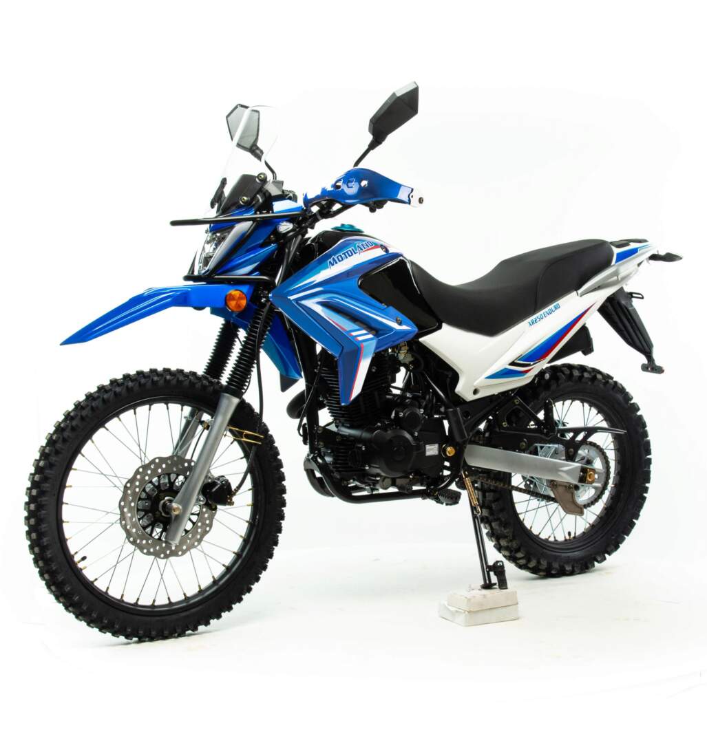 00000013335. Мотоцикл Motoland XR250 ENDURO (165FMM) синий