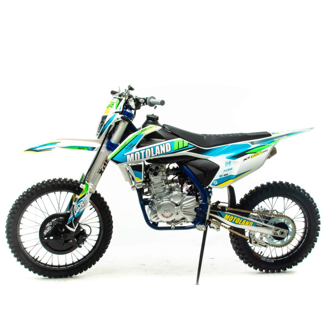 00000015640. Мотоцикл Кросс Motoland X3 300W PRO (174MN-3) зеленый