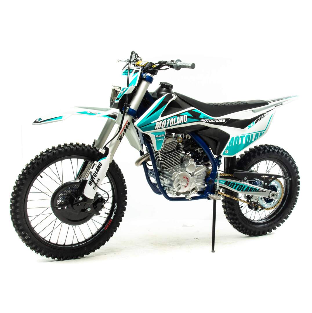00000015644. Мотоцикл Кросс Motoland X3 250 PRO (172FMM) синий