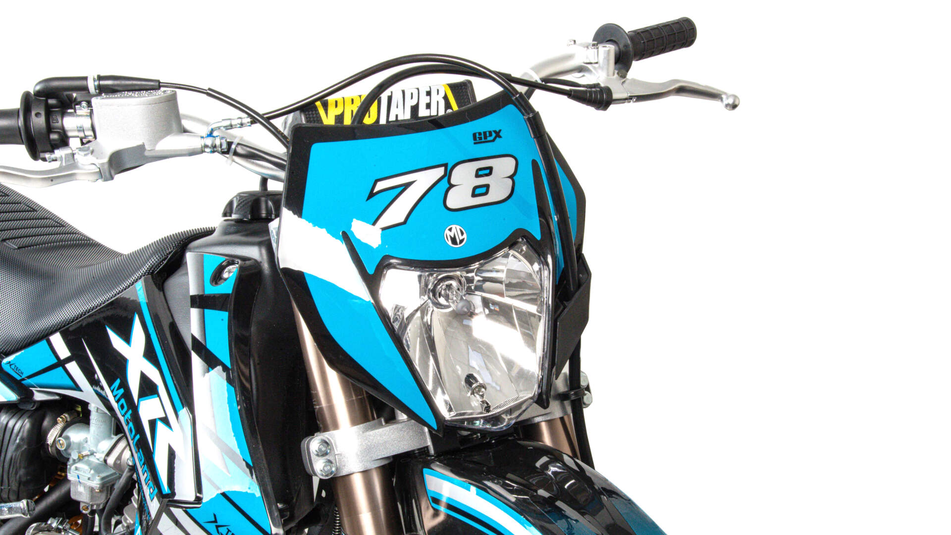 00000015322. Мотоцикл Кросс Motoland XR 250 LITE (165FMM) синий / 