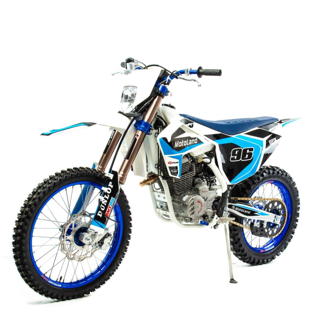 00000015364. Мотоцикл Кросс Motoland XT 250 ST 21/18 (172FMM) синий / 