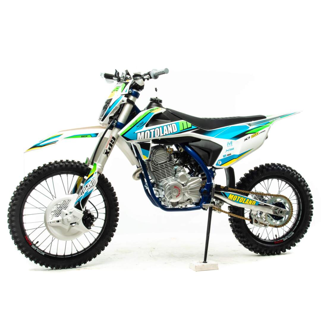 Мотоцикл Кросс Motoland X3 250 PRO (172FMM) зеленый 00000015638
