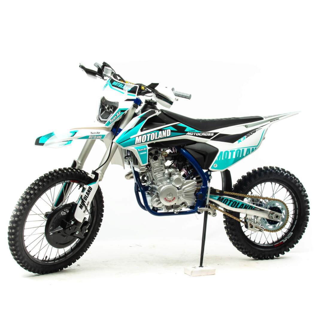 00000015642. Мотоцикл Кросс Motoland X3 300W PRO (174MN-3) синий