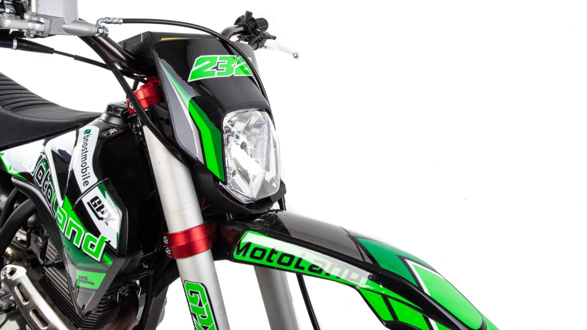 00000018394. Мотоцикл Кросс Motoland XT300 HS (175FMN) (BB-300cc) зеленый / 
