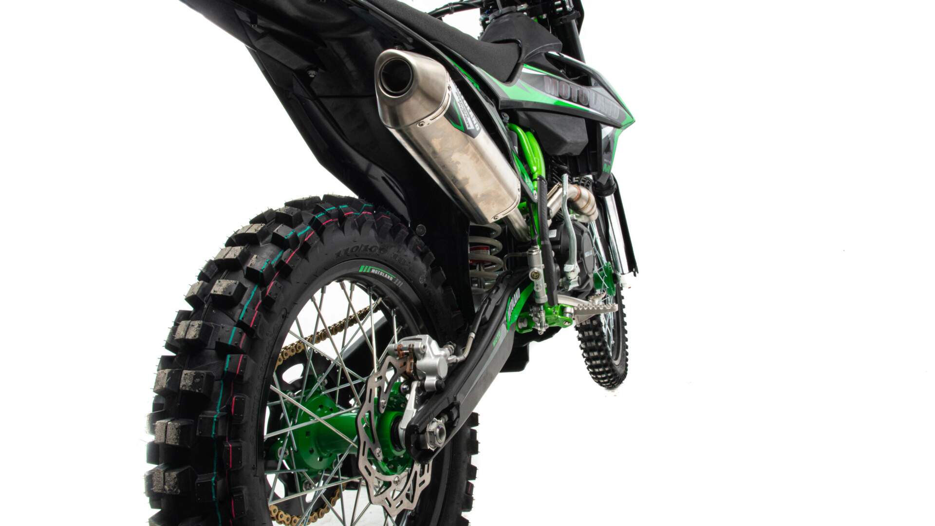 00000018398. Мотоцикл Кросс Motoland FX 250 (172FMM-3A) Зеленый / 