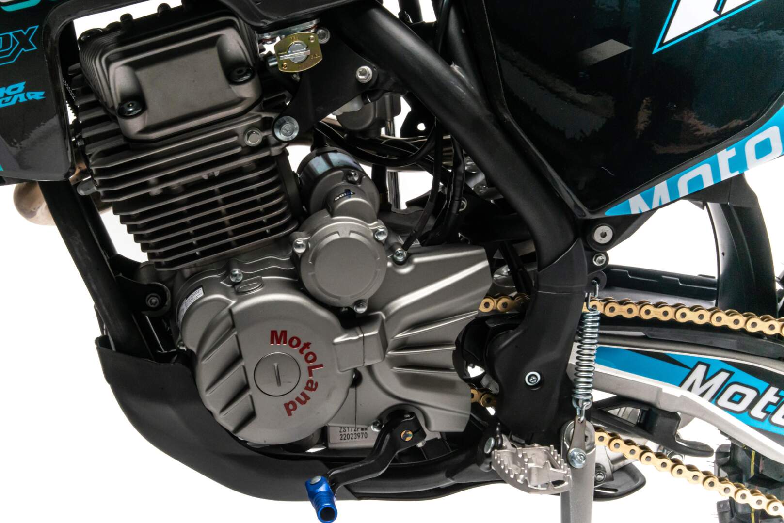 00000018413. Мотоцикл Кросс Motoland XT 250 ST 21/18 (172FMM-4V) синий / 