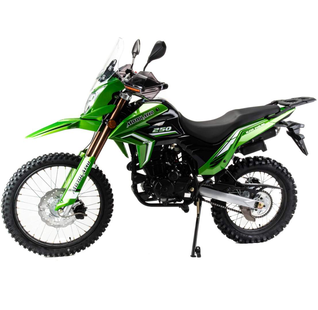 Мотоцикл Motoland GL250 ENDURO (172FMM-5/PR250) зеленый 00000020007