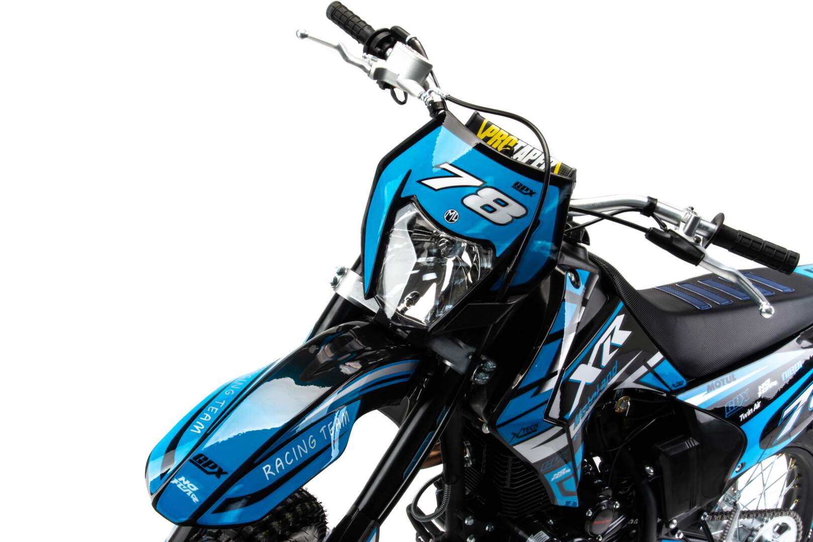 00000021244. Мотоцикл Кросс Motoland XR 250 LITE (172FMM) синий  / 