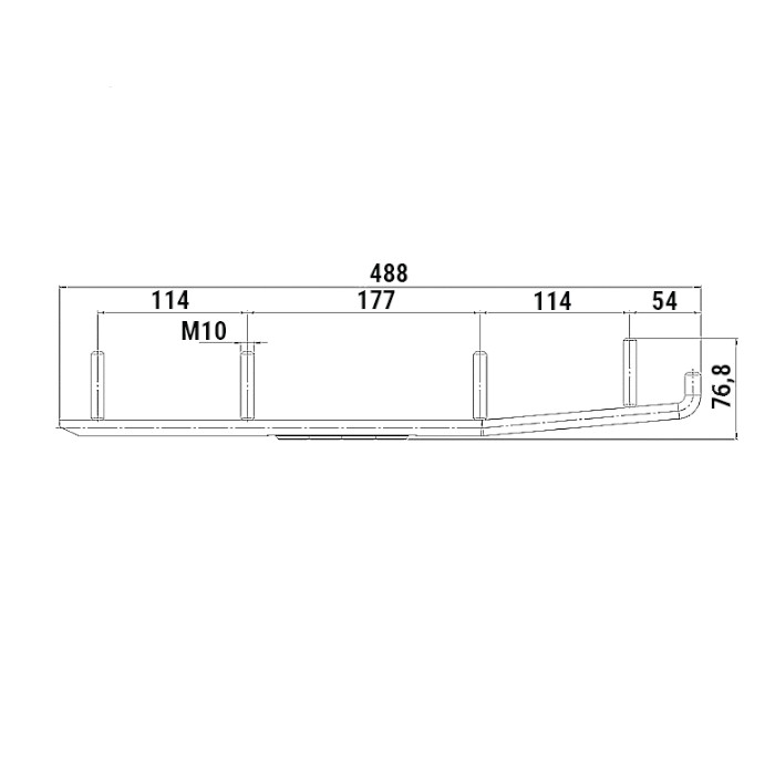 100322T. Конек лыжи снегохода Arctic Cat 100322T / 