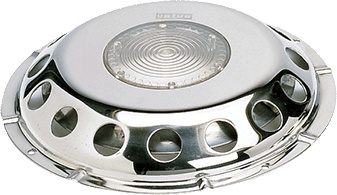 Палубный вентилятор UFO-Trans, прозрачная (AISI 316, с декор.+ противомоск. пластик. сеткой) UFOTR