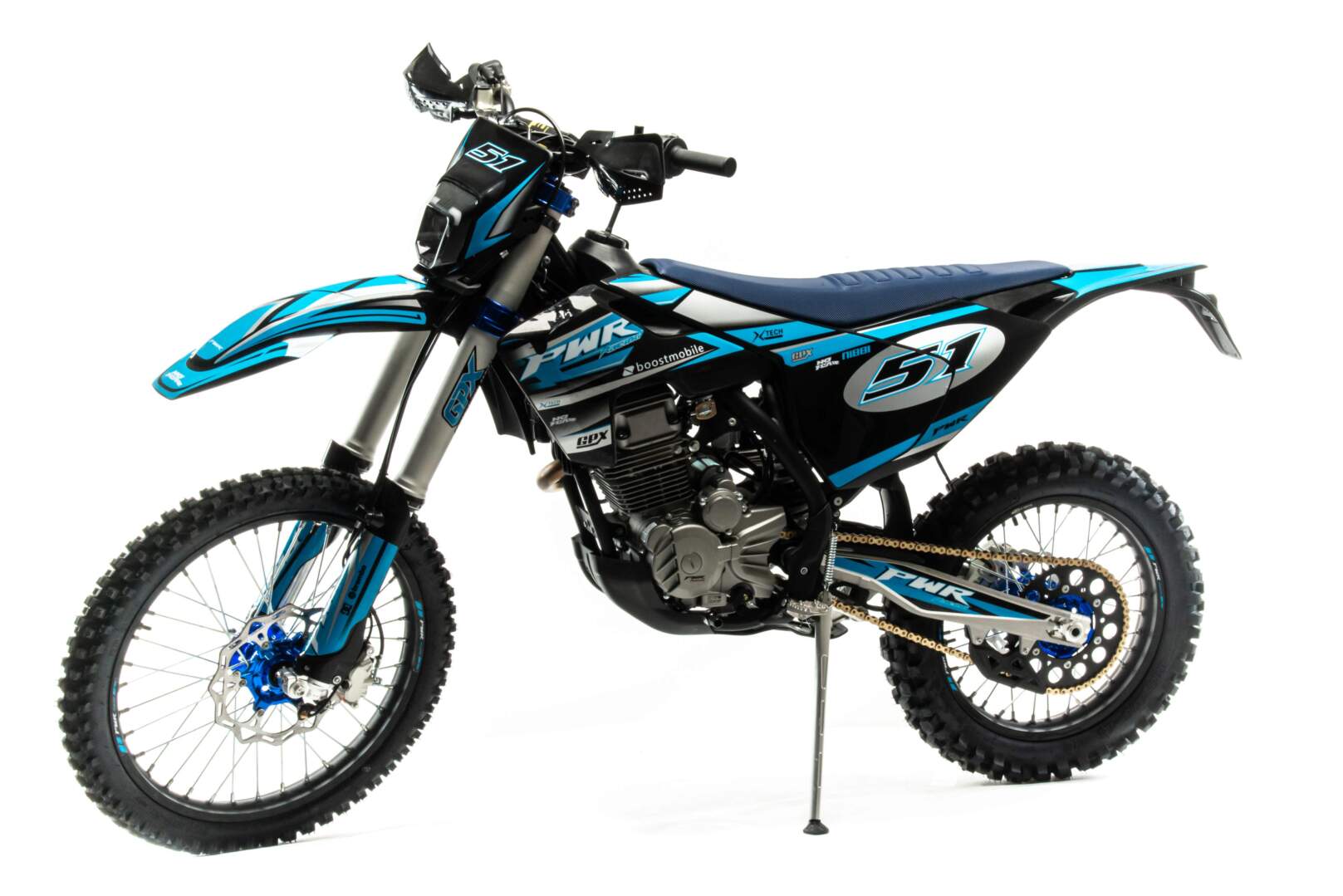 00000018374. Мотоцикл Кросс PWR FS250 (172FMM) (4V) синий