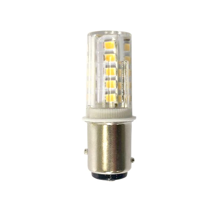 Лампочка светодиодная BA15D белый свет, контакты ТИП 2 B001174-NWH/1