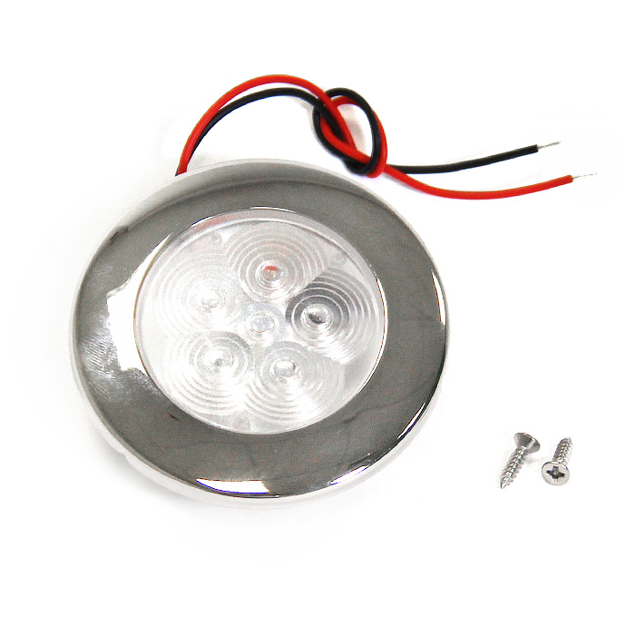 Светильник интерьерный светодиодный, нержавеющая сталь, холодный белый свет  B012044C