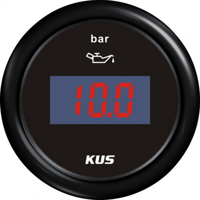 KY15022. Цифровой указатель давления масла (BB), 0-10 бар / 