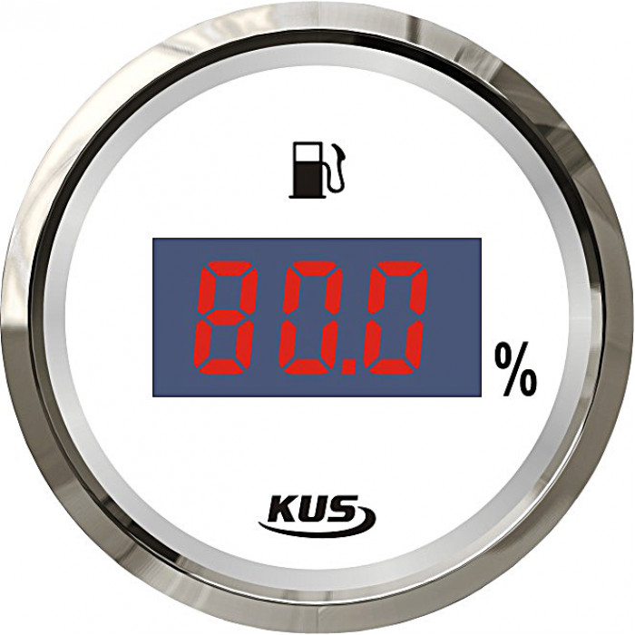 KY20101. Указатель уровня топлива цифровой (WS), 0-190 Ом