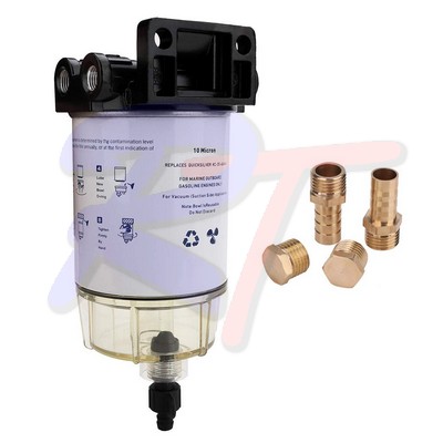 RTG-60494-0A. Фильтр-отстойник 227л/ч / Aluminum Head + Filter+ Plastic Water Collecting Bowl + Fittings/Plugs