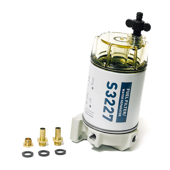 Фильтр-сепаратор топливный SUNFINE S3227 10 микрон, для четырех тактных ПЛМ SF81105-2